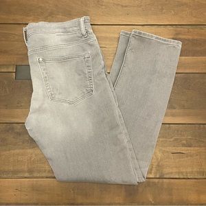 H&M Slim & Denim jeans, gray, men’s size 34/32